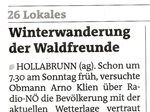 BB Hollabrunn vom 1.2.2015